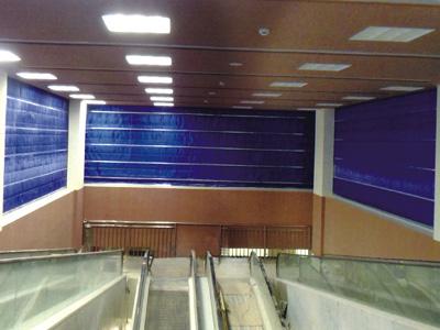 防火卷帘安装效果