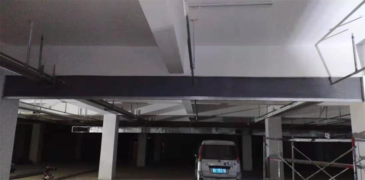 挡烟垂壁厂解说固定式刚性挡烟垂壁应用